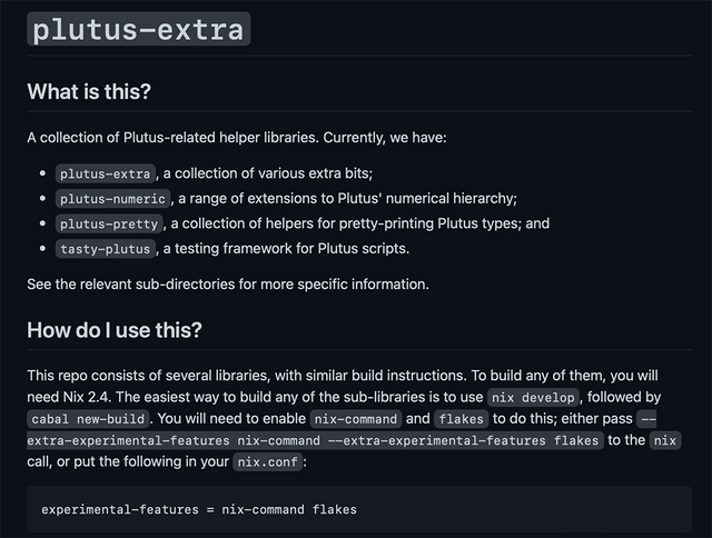 Plutus Extra